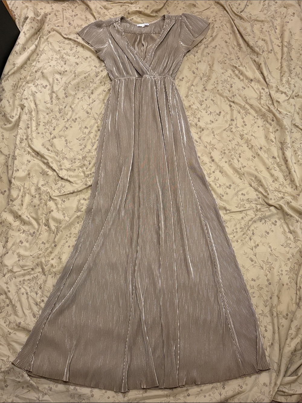 Baltic Born Athena Pleated Maxi Dress